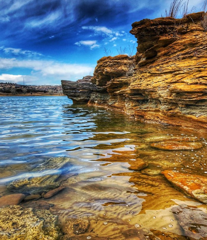 Rocktown at Wilson Lake in Kansas